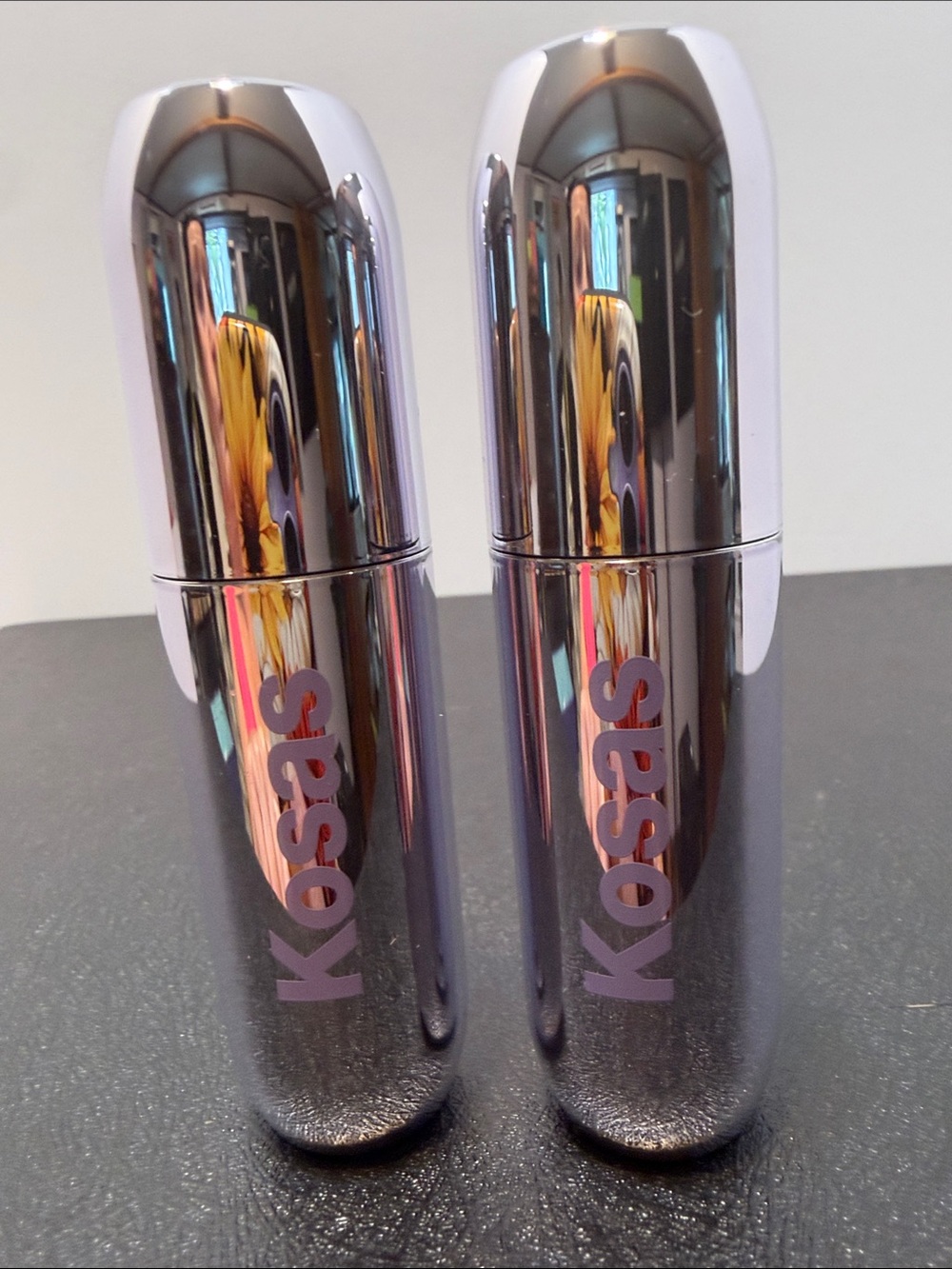 Kosas Metallic Chrome Blush Sticks Duo muse and intuition